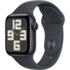 Apple Watch Series SE 2024 40mm Midnight Aluminum Case with Midnight Sport Band S/M